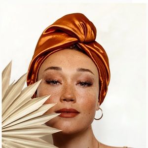 SIENNA SUN ALL SATIN HAIR WRAP